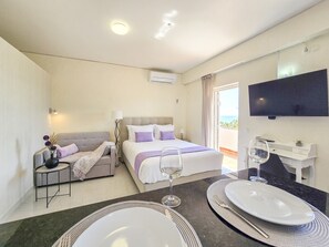 Iron/ironing board, free WiFi, bed sheets - Sea View Studio Alvor | Walk to Beach | Lavanda (Alvor)