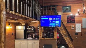 1 slaapkamer, een strijkplank/strijkijzer, wifi, beddengoed