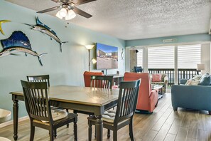 Interior - GSC Unit 203 | Extended Private Balcony | Pool, Hot Tub, Pickle Ball & BBQ (Corpus Christi)