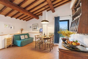 패밀리 하우스, 침실 여러 개, 산비탈 (Relaxing Tuscan Country near Florence) | 다이닝