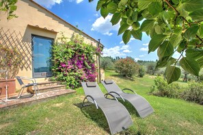 패밀리 하우스, 침실 여러 개, 산비탈 (Relaxing Tuscan Country near Florence) | 테라스/파티오