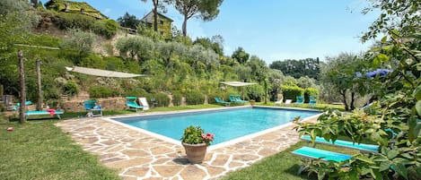Familienapartment, Mehrere Schlafzimmer, Bergseite (Relaxing Tuscan Terrazza near) | Pool