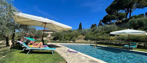 Seasonal outdoor pool