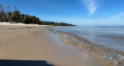 Walk to Lake Huron Beaches: Home w/ Fire Pit!