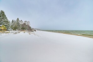 Interior - Walk to Lake Huron Beaches: Home w/ Fire Pit! (Rogers City)