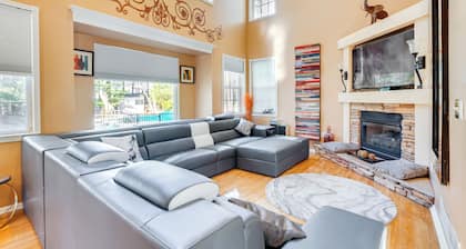 Theater & Game Room at Trenton Area Home