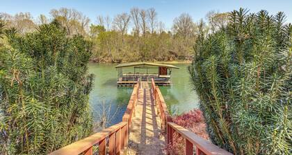 Private Dock: 'the River House' in Heber Springs!