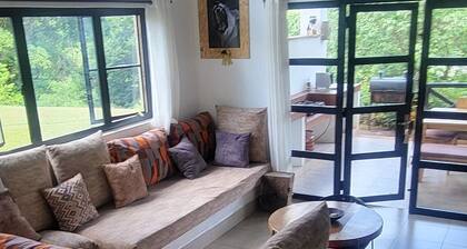 Rustic charm nestled along the peaceful banks of River Sagana & River Mathioya.