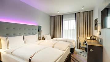 Chambres insonorisées, Wi-Fi gratuit