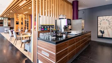 Daily buffet breakfast (EUR 17.9 per person)