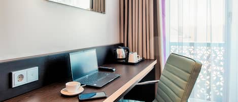 Chambres insonorisées, Wi-Fi gratuit