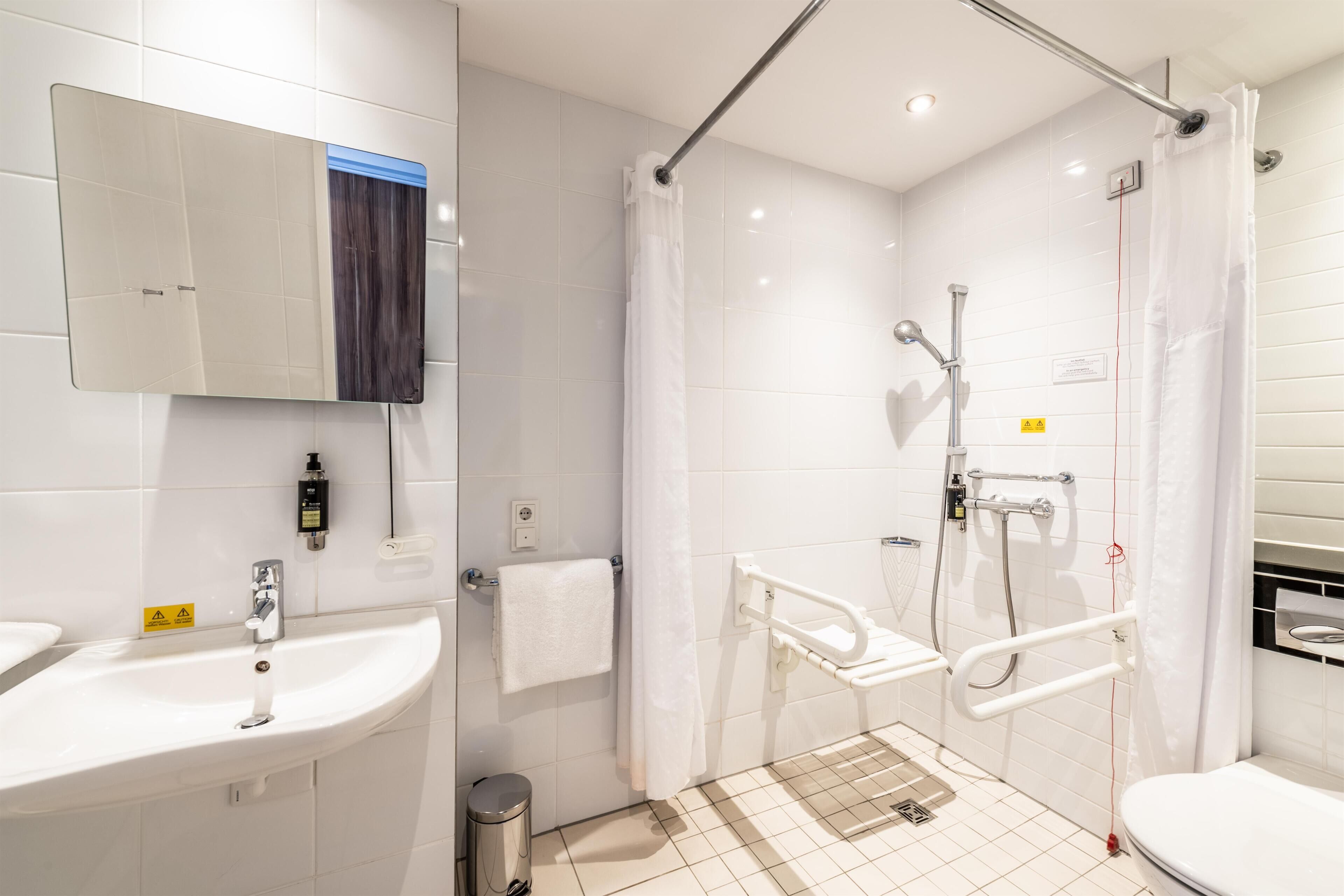 Bagno accessibile ai disabili