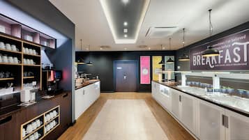 Daily buffet breakfast (EUR 17.9 per person)