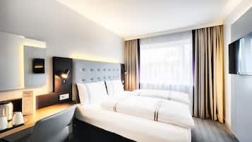 Sistema de insonorización, wifi gratis y ropa de cama