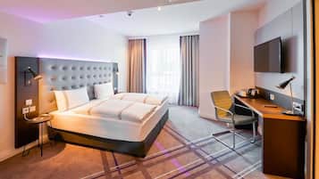 Quarto duplo, chuveiro com barras de apoio | 1 quarto, Wi-Fi de cortesia