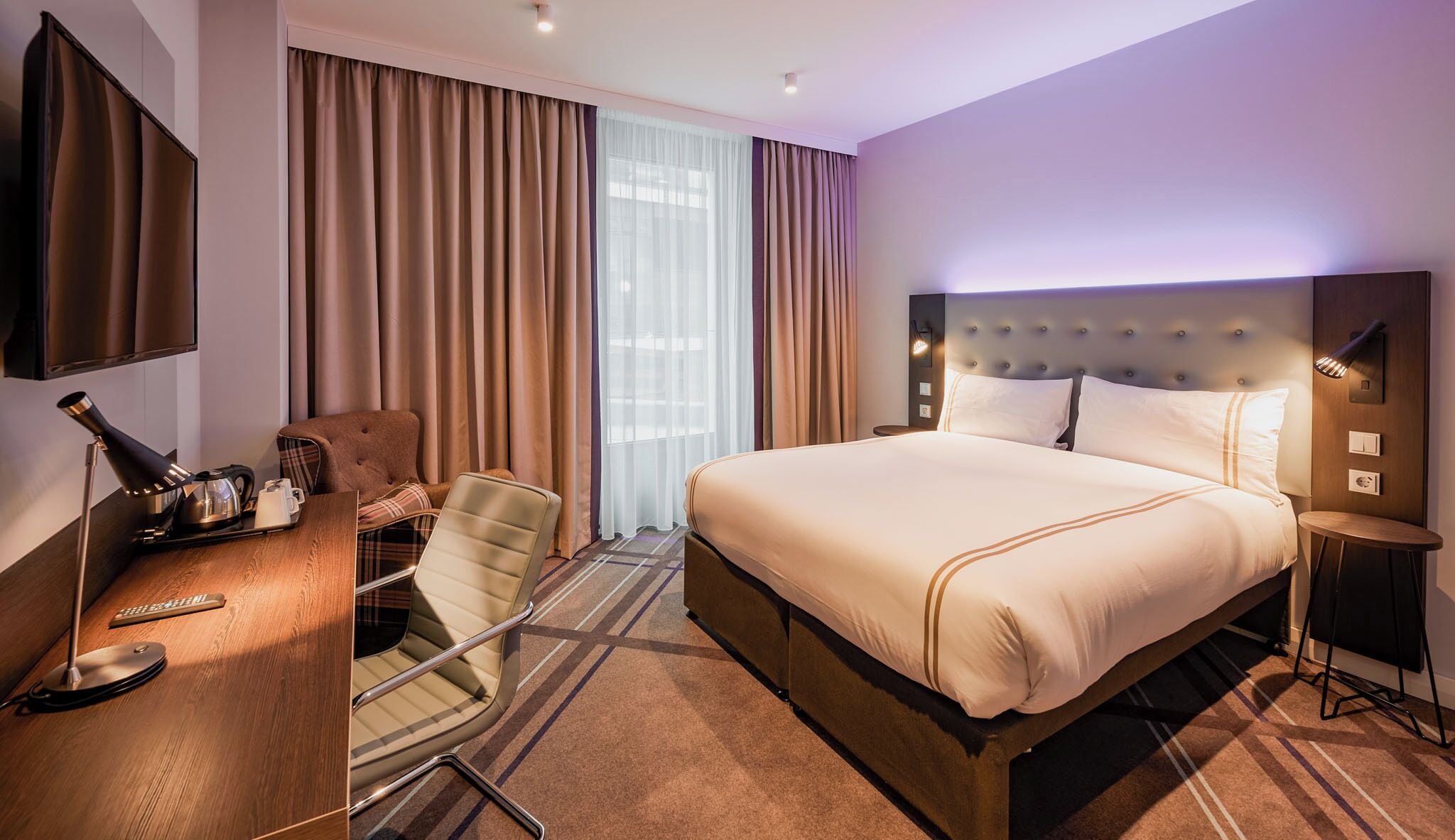 Double Room, Mobility Accessible (Barrier Free Room) | Soundproofing, iron/ironing board, free WiFi, bed sheets
