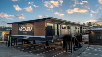 Fachada da propriedade