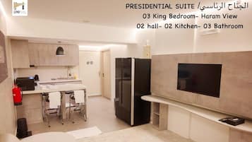 Appartement Présidentiel, 3 chambres, cuisine | Coin séjour