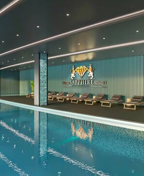 Appartement, plusieurs chambres, fumeur, piscine privée | Piscine | Piscine intérieure