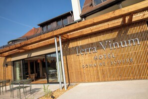 Fachada del alojamiento