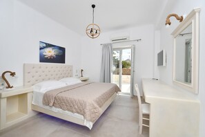 2 bedrooms - Happy 2-bedroom sea View House Pool Jacuzzi (Paros)