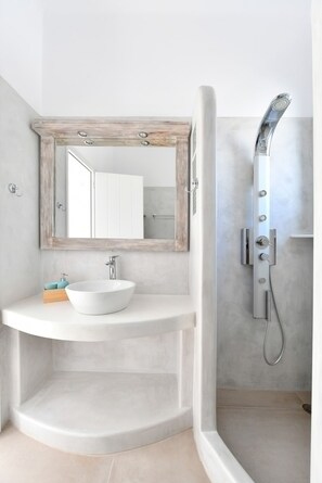 House | 1 bedroom - Happy sea View House for 2 With Jacuzzi (Paros)