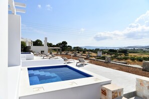 House | 1 bedroom - Happy sea View House for 2 With Jacuzzi (Paros)