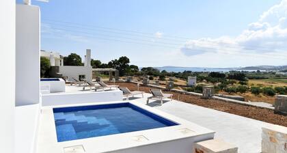 Happy sea View House for 2 With Jacuzzi Pool