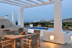 House | 1 bedroom - Happy sea View House for 2 With Jacuzzi (Paros)