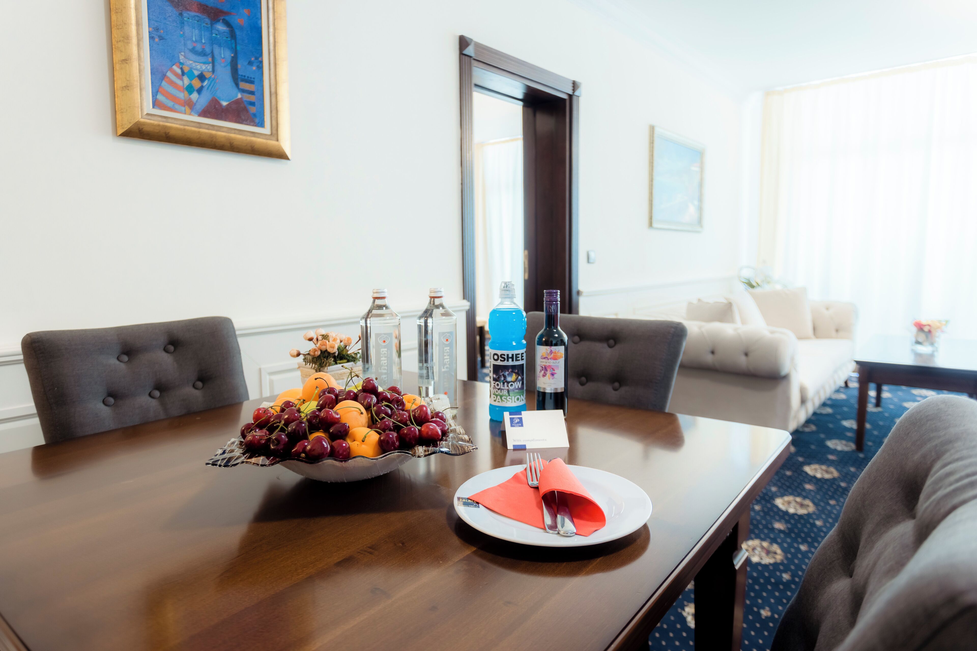 Executive Apartment, Balcony, Sea View | Dining