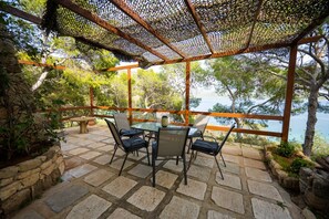 House | 4 bedrooms, desk - Aeraki Villa at Heraion Lagoon (Loutraki-Agioi Theodoroi)