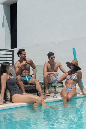 Outdoor pool - Private Pool Villa Golf & Beach (Punta Cana)