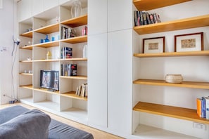 Comfort Apartment, City View | Living area - Charming studio balcony near CityLife (Milan)