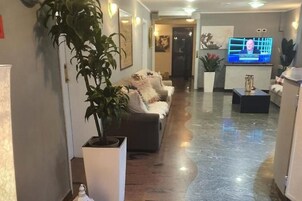 Zona de estar del vestíbulo