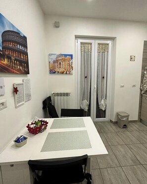 Loft, 2 Bedrooms, Balcony, City View | Dining - Tourist Accommodation Frabi Rome (Rome)