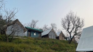 Deluxe Tent | Bed sheets - Apple Retreat Resort (Theog)