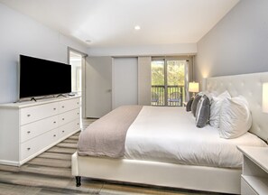 Skrivbord, gratis wi-fi och sängkläder