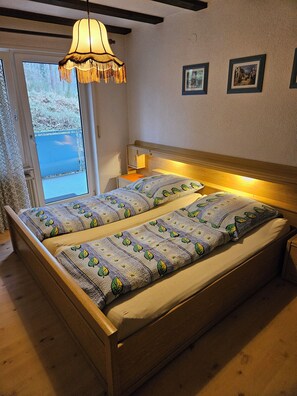 2 dormitorios y ropa de cama