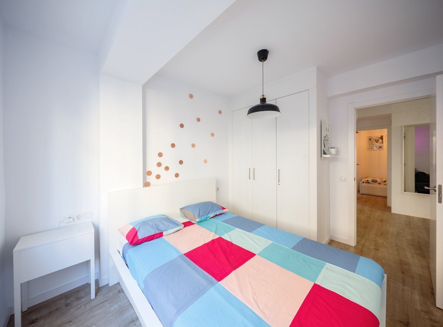 2 habitaciones, internet y ropa de cama 