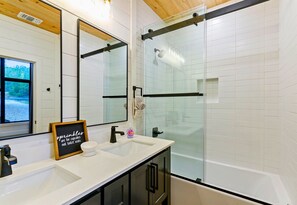 Shower, towels