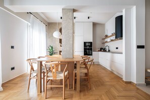 Family Apartment, Balcony, City View | Living area - Syntagma Acropolis View Residence (Athens)