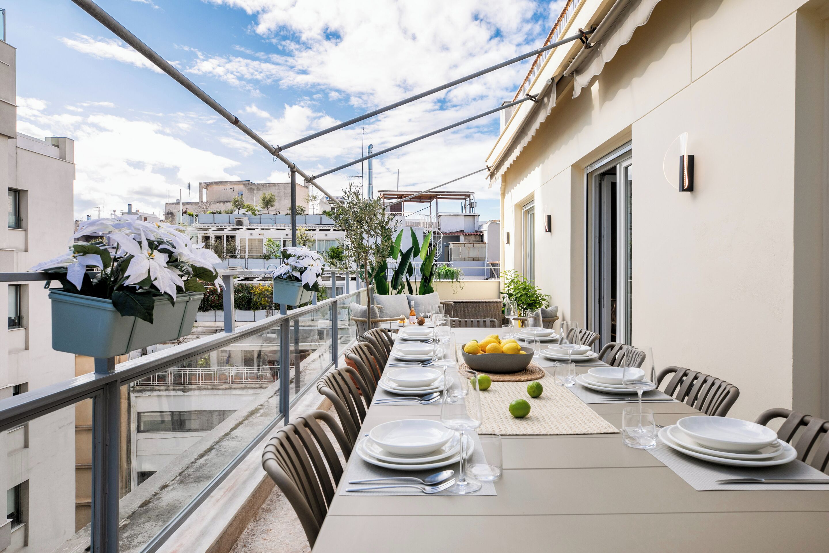 Family Apartment, Balcony, City View | Balcony view