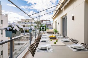 Family Apartment, Balcony, City View | Balcony view - Syntagma Acropolis View Residence (Athens)
