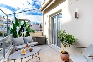 Family Apartment, Balcony, City View | Balcony - Syntagma Acropolis View Residence (Athens)