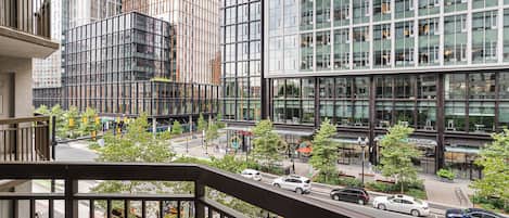 Appartement Confort, 2 chambres, vue ville | Balcon
