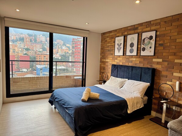 Leilighet – business | Skrivebord, skrivebord for bærbar PC og wi-fi (inkludert)