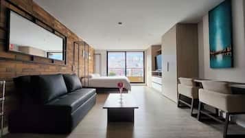 Apartment, Balcony | Living area