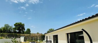 Modern house with pool