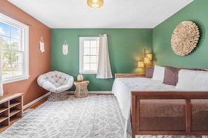 5 Schlafzimmer, Bügeleisen/Bügelbrett, kostenloses WLAN, Bettwäsche