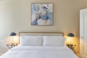 1 bedroom, iron/ironing board, travel crib, free WiFi